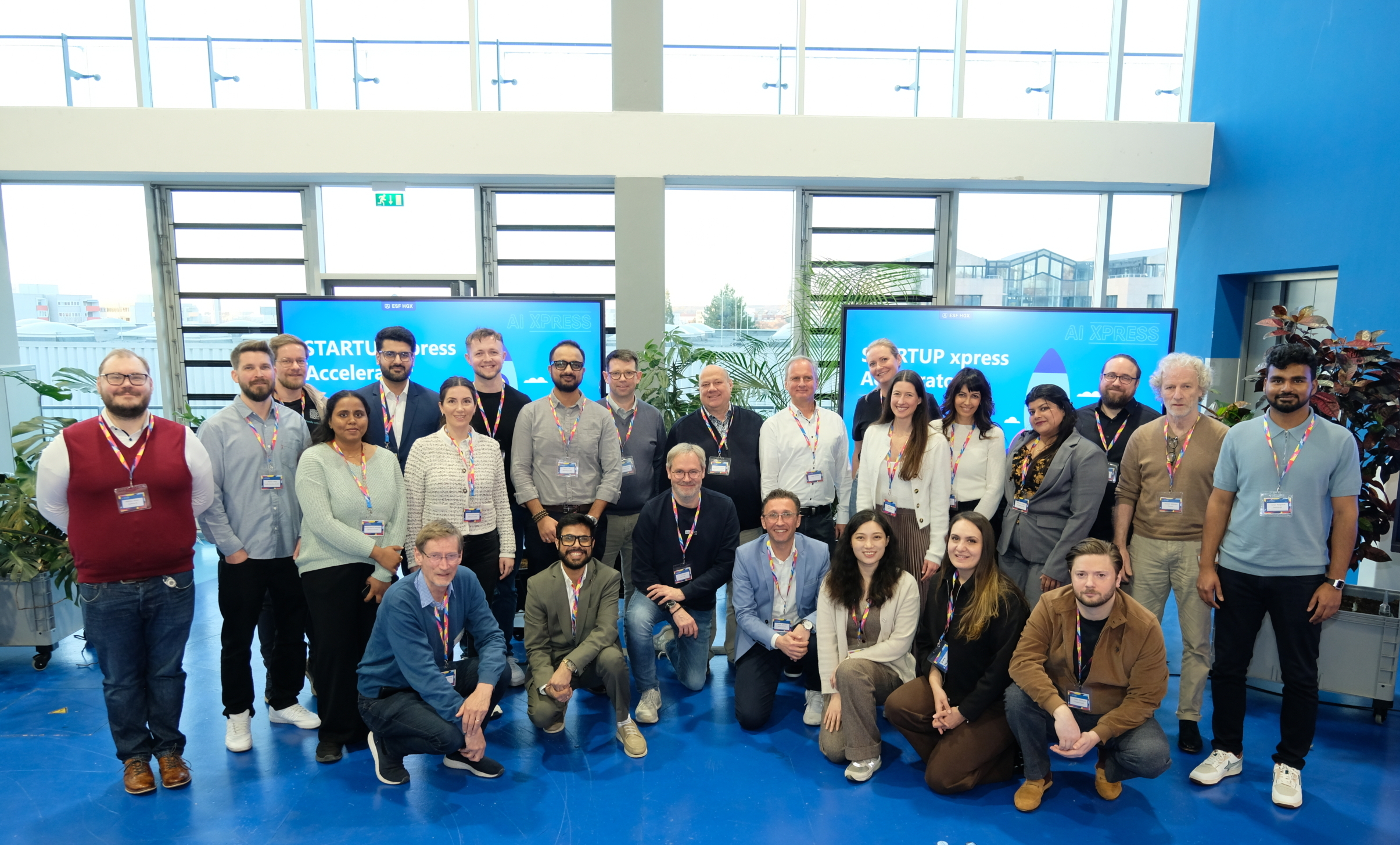 Startup Teams präsentieren ihre Innovationen im Böblinger AI xpress